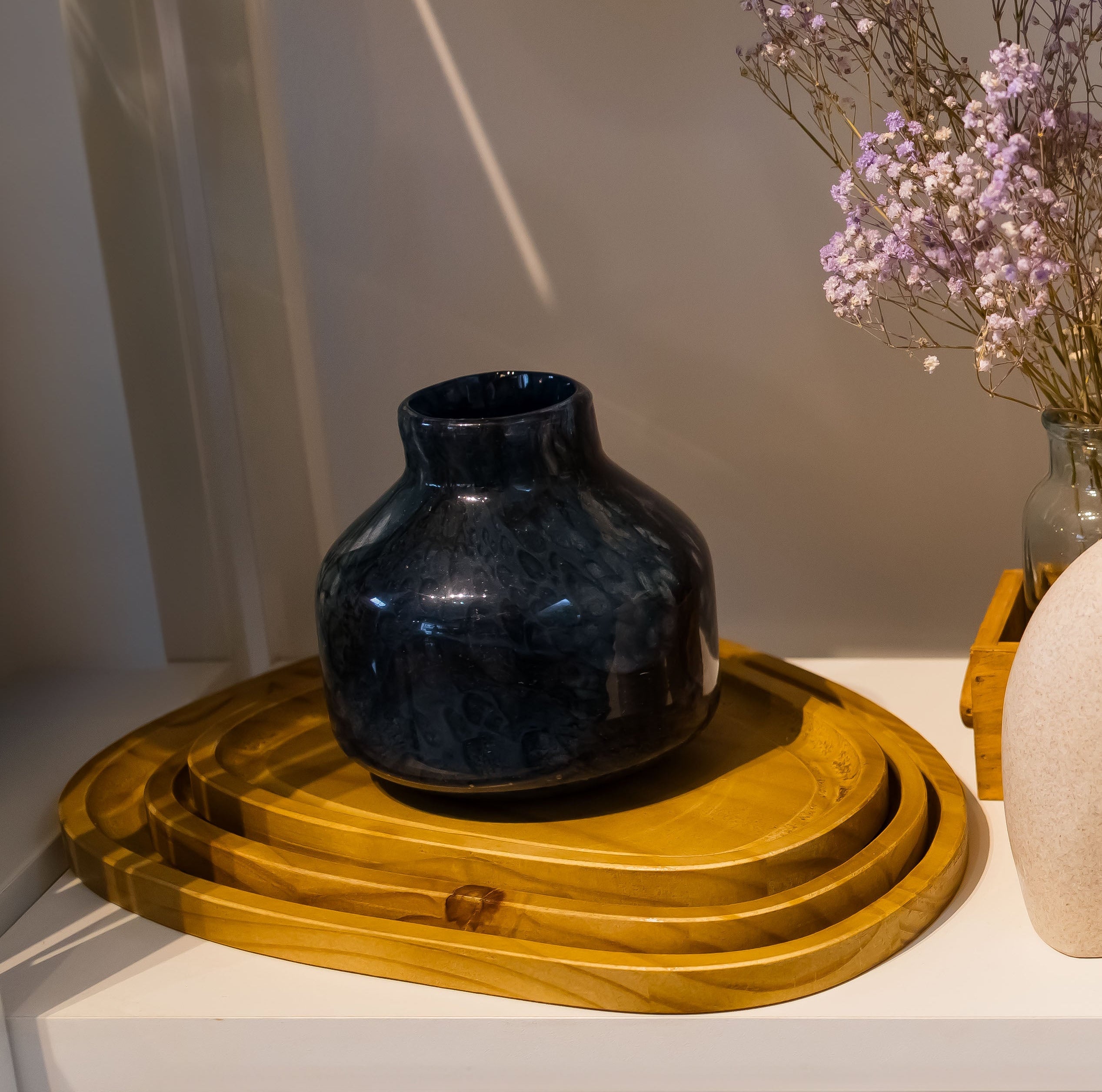 Trio de Bandejas Organic Wood