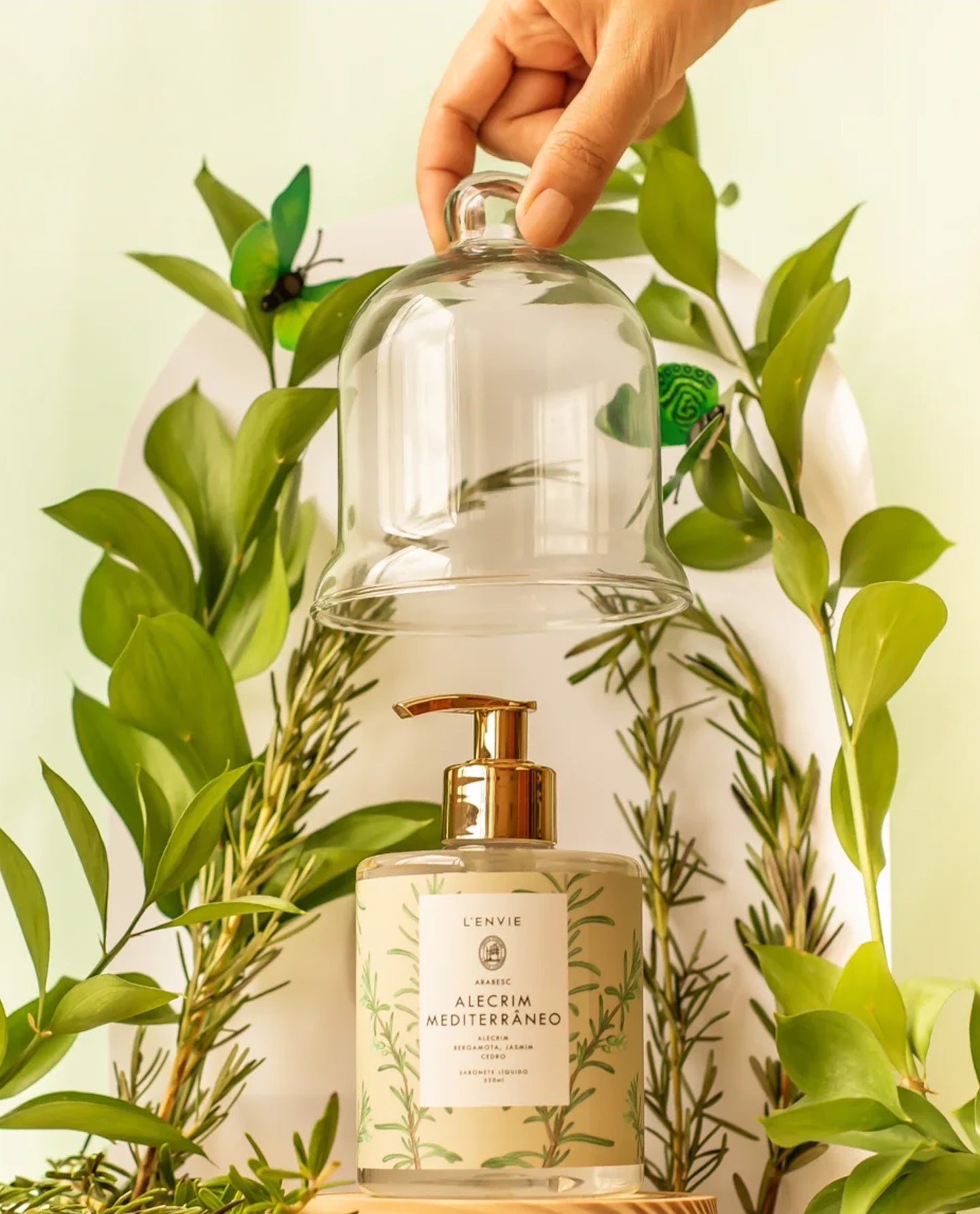 Sabonete Líquido Alecrim Mediterrâneo 350ml