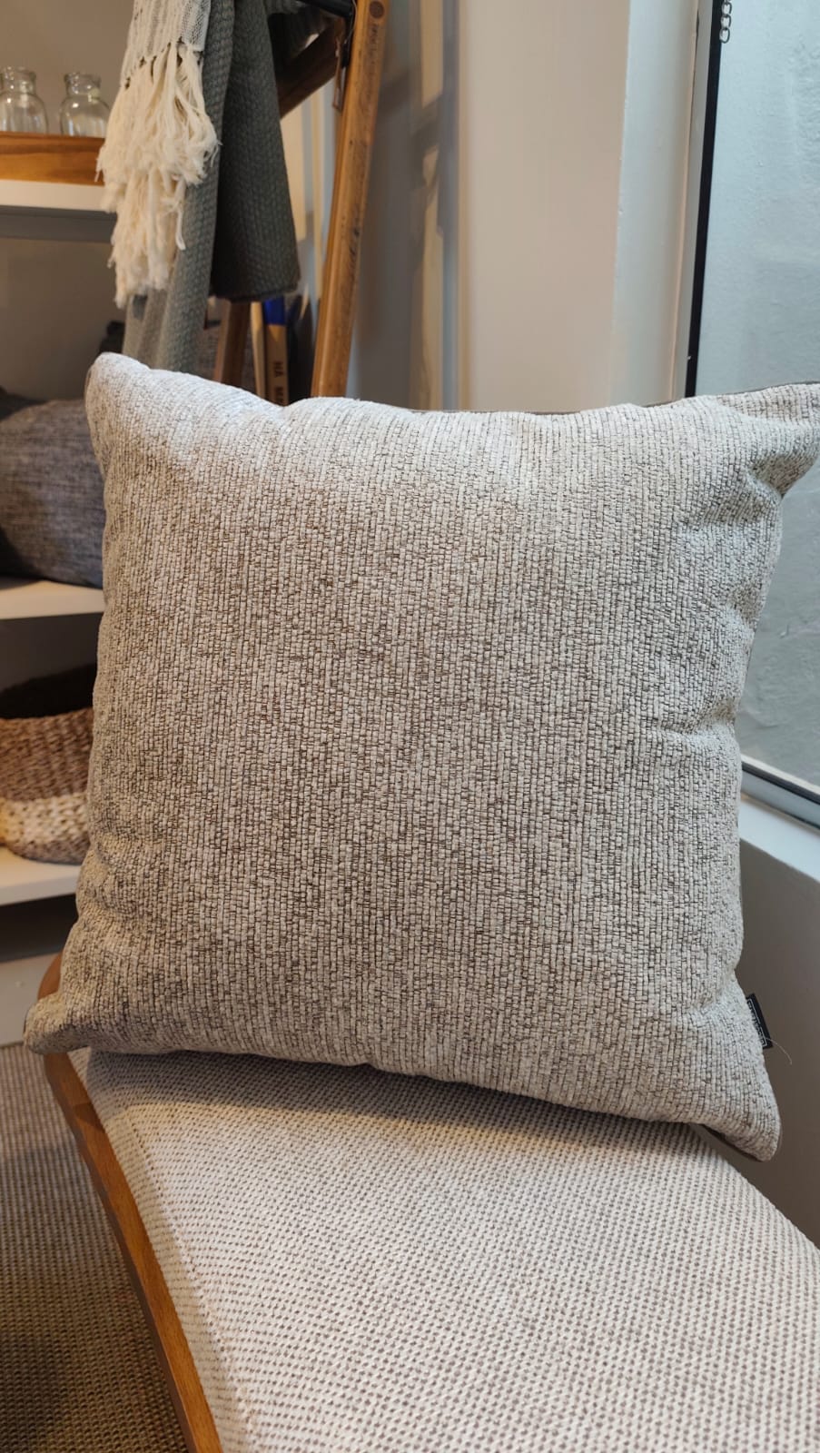 Almofada Xadrez 52x52cm