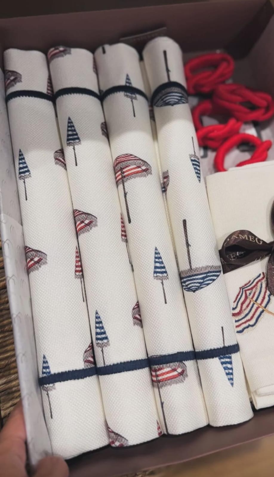 Conjunto Jogo Americano Verão 2un