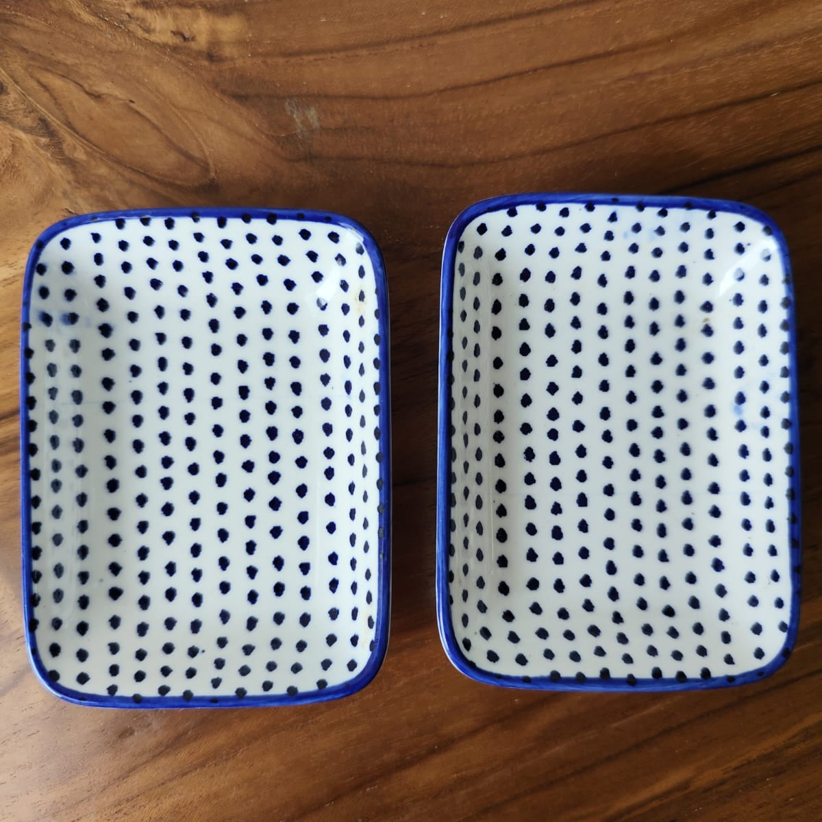 Bowl Retangular Dots