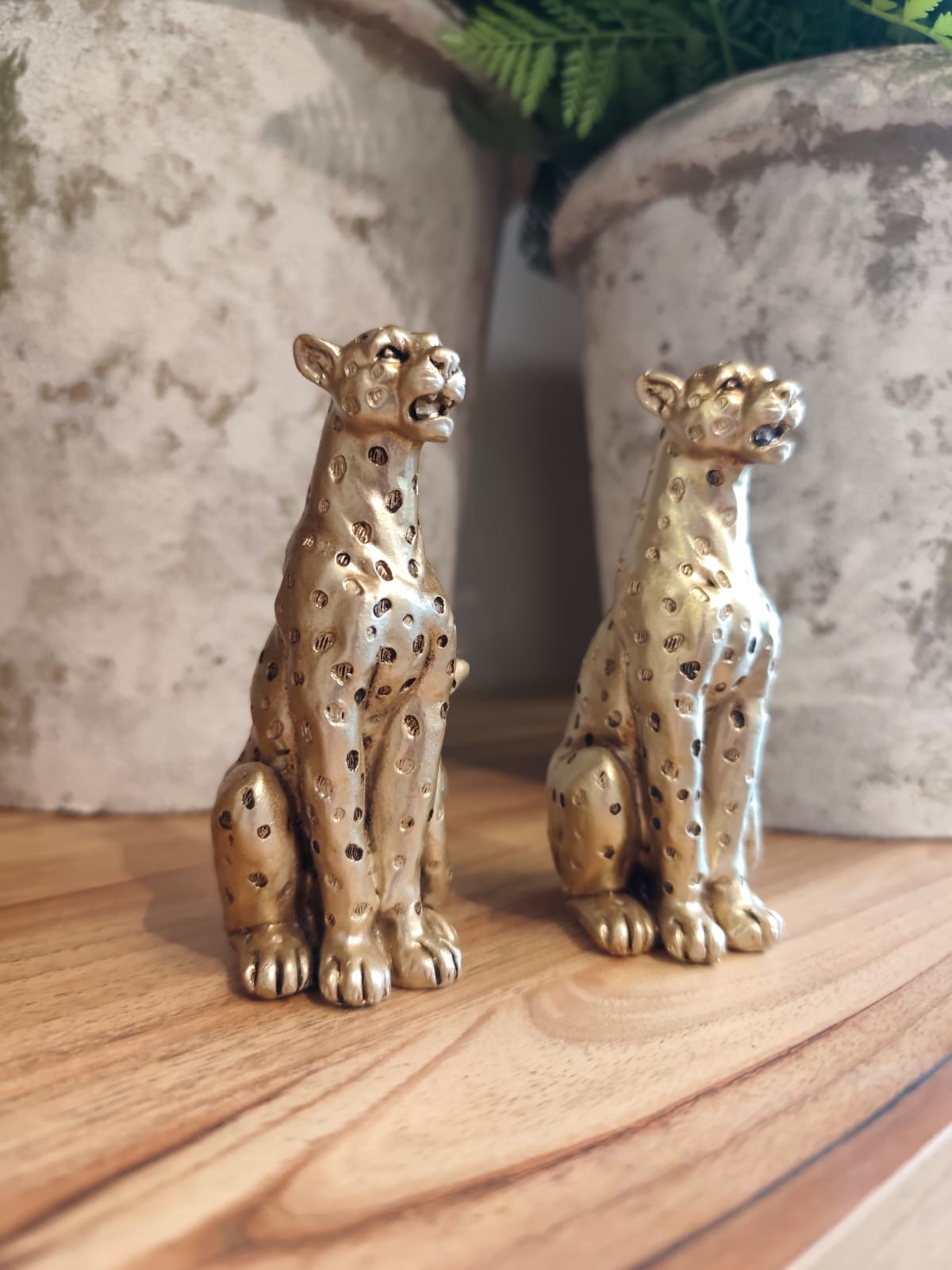 Escultura Leopardo