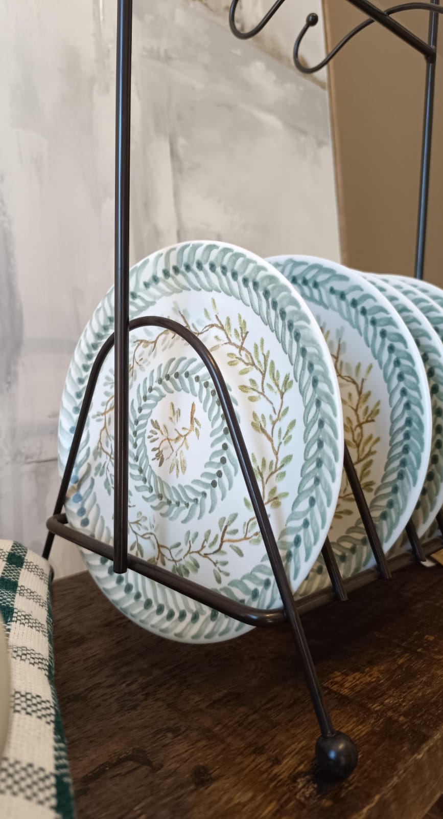 Conjunto 6 Pratos Leaves