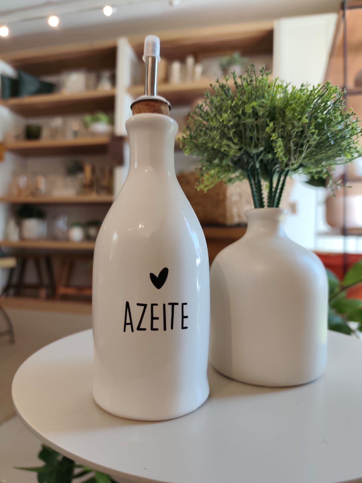 Garrafa de Azeite Heart