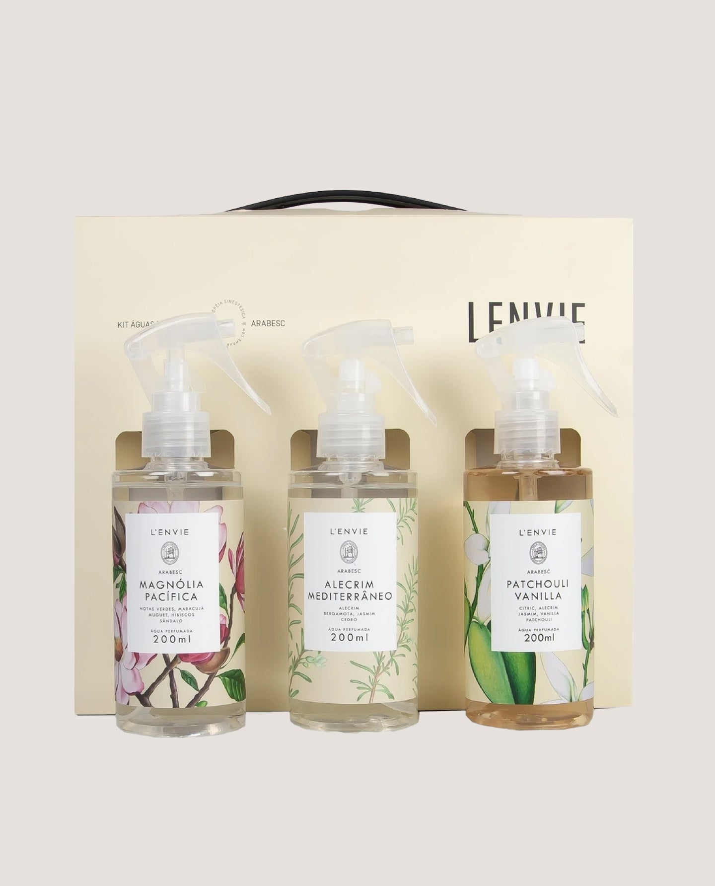 Kit Águas Perfumadas 200ml