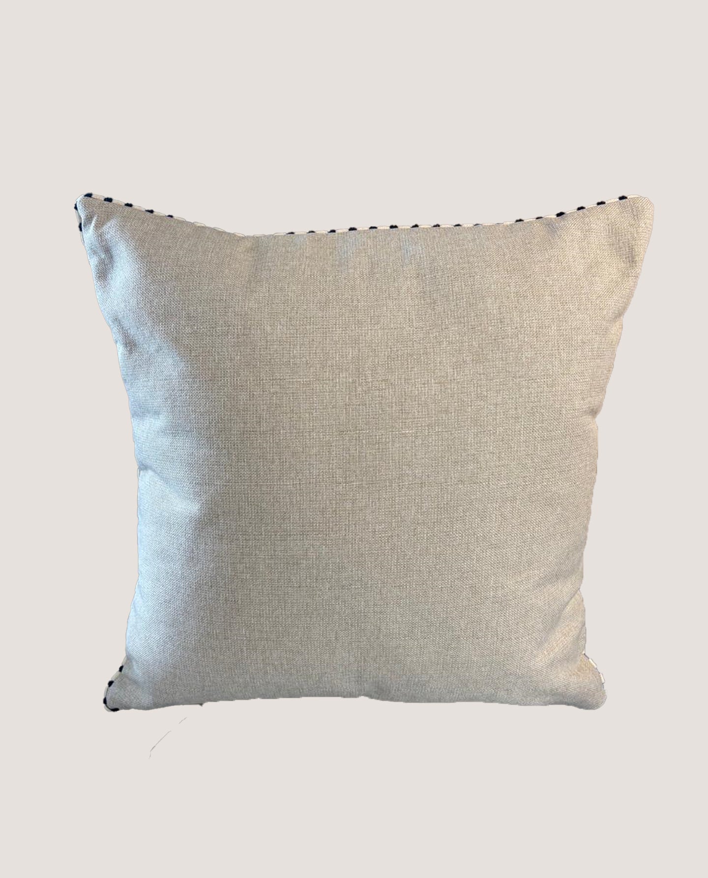 Almofada com Debrum Due Marinho 52x52cm