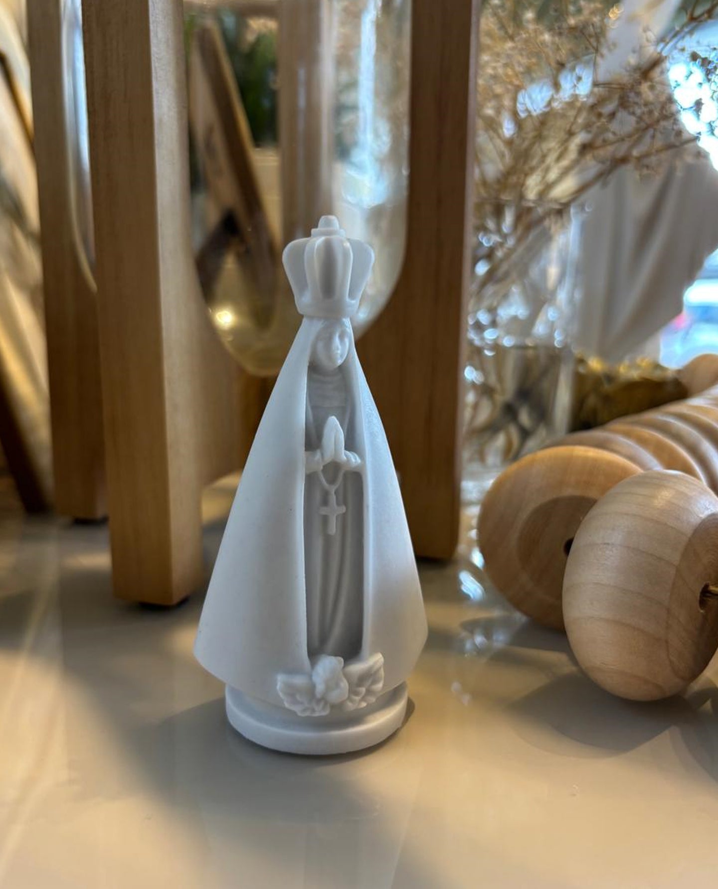 Escultura Nossa Senhora Aparecida Mini