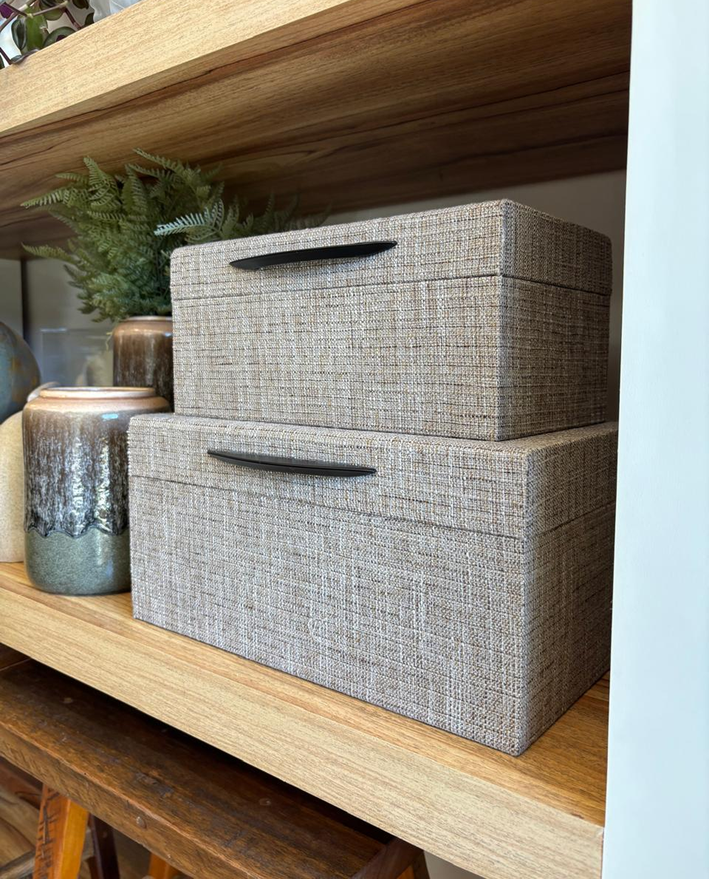 Caixa Organizadora Decorativa Grey