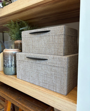 Caixa Organizadora Decorativa Grey