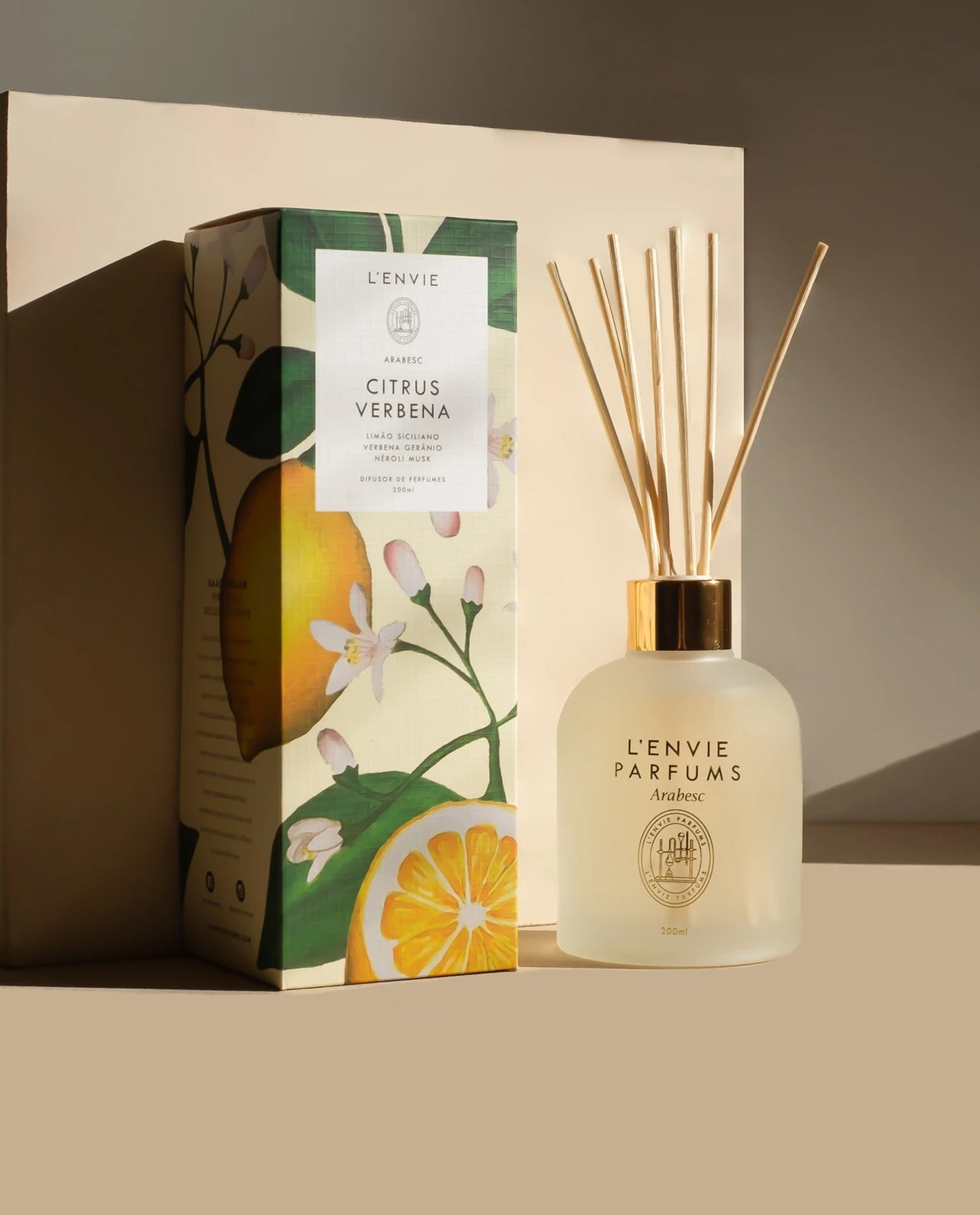Difusor de Perfumes Citrus Verbena 200ml