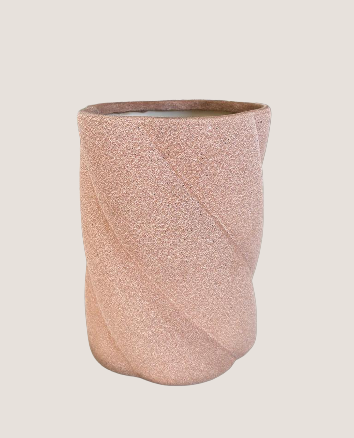 Vaso Terracota Espiral