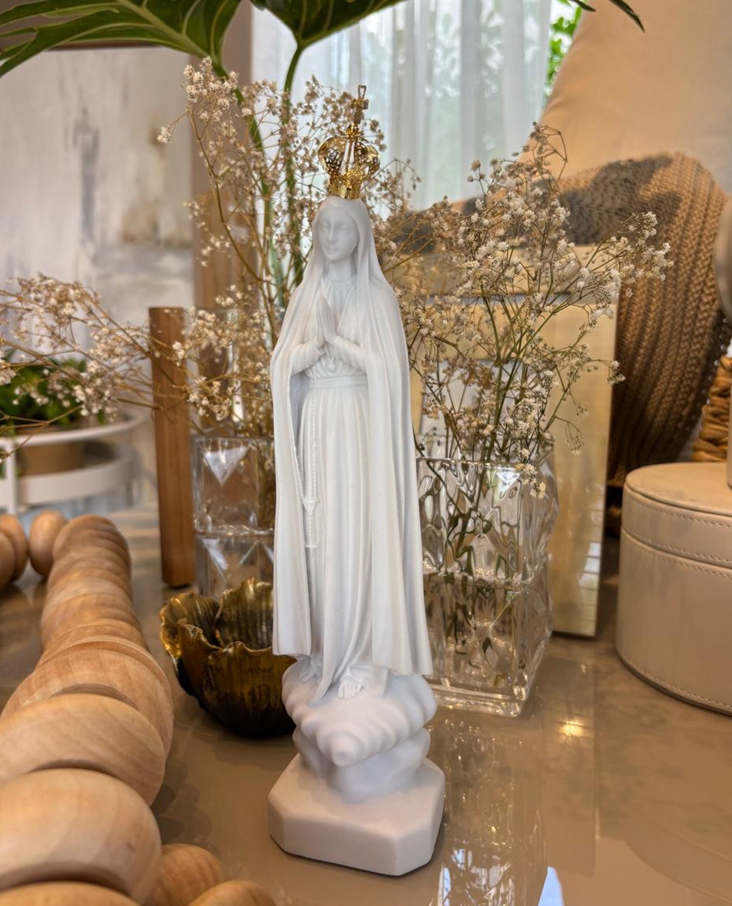 Escultura Nossa Senhora de Fátima