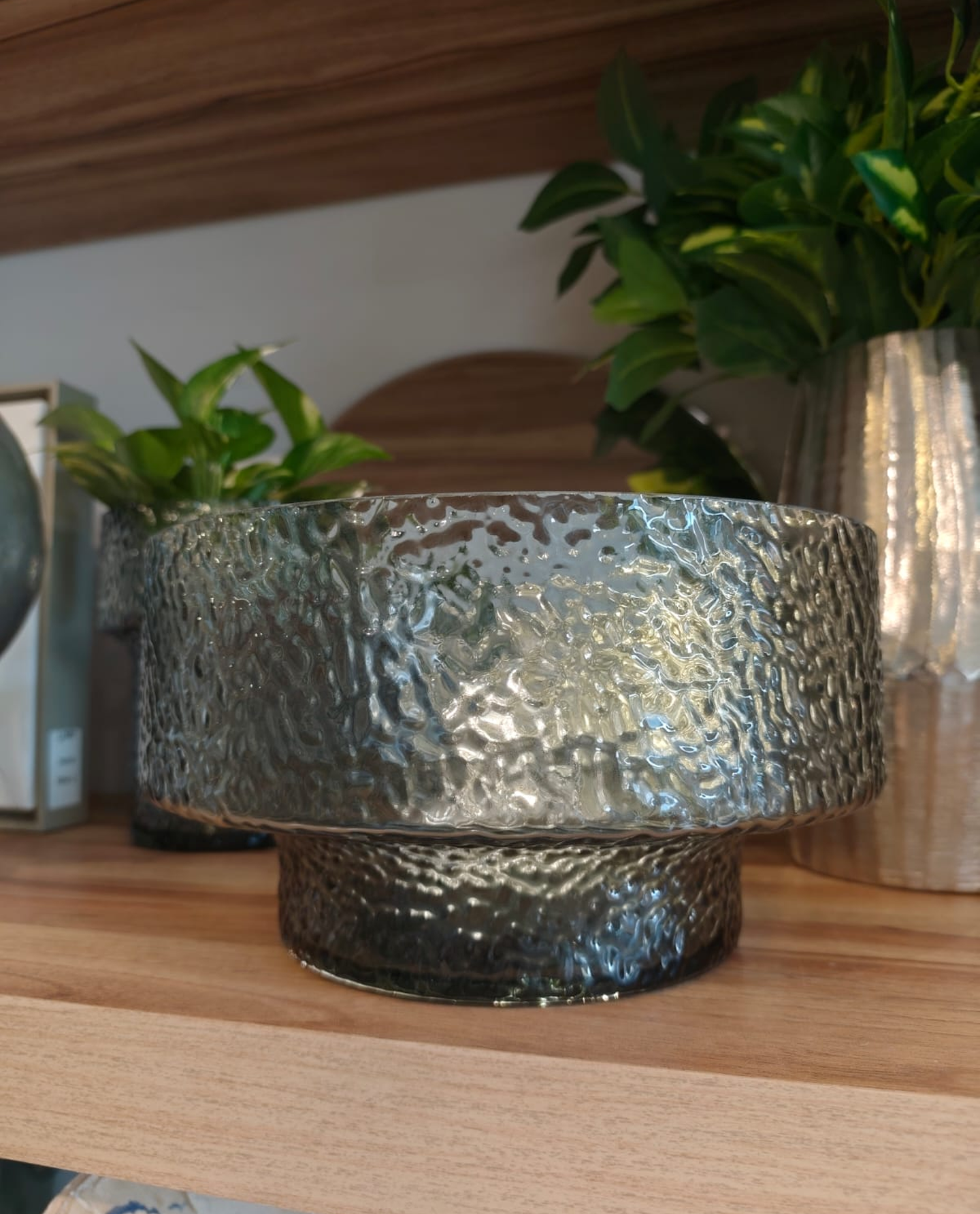 Vaso Glass Fumê