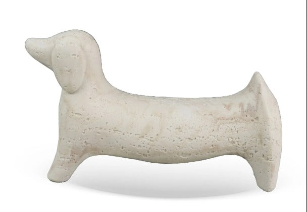 Escultura Dachshund em Resina