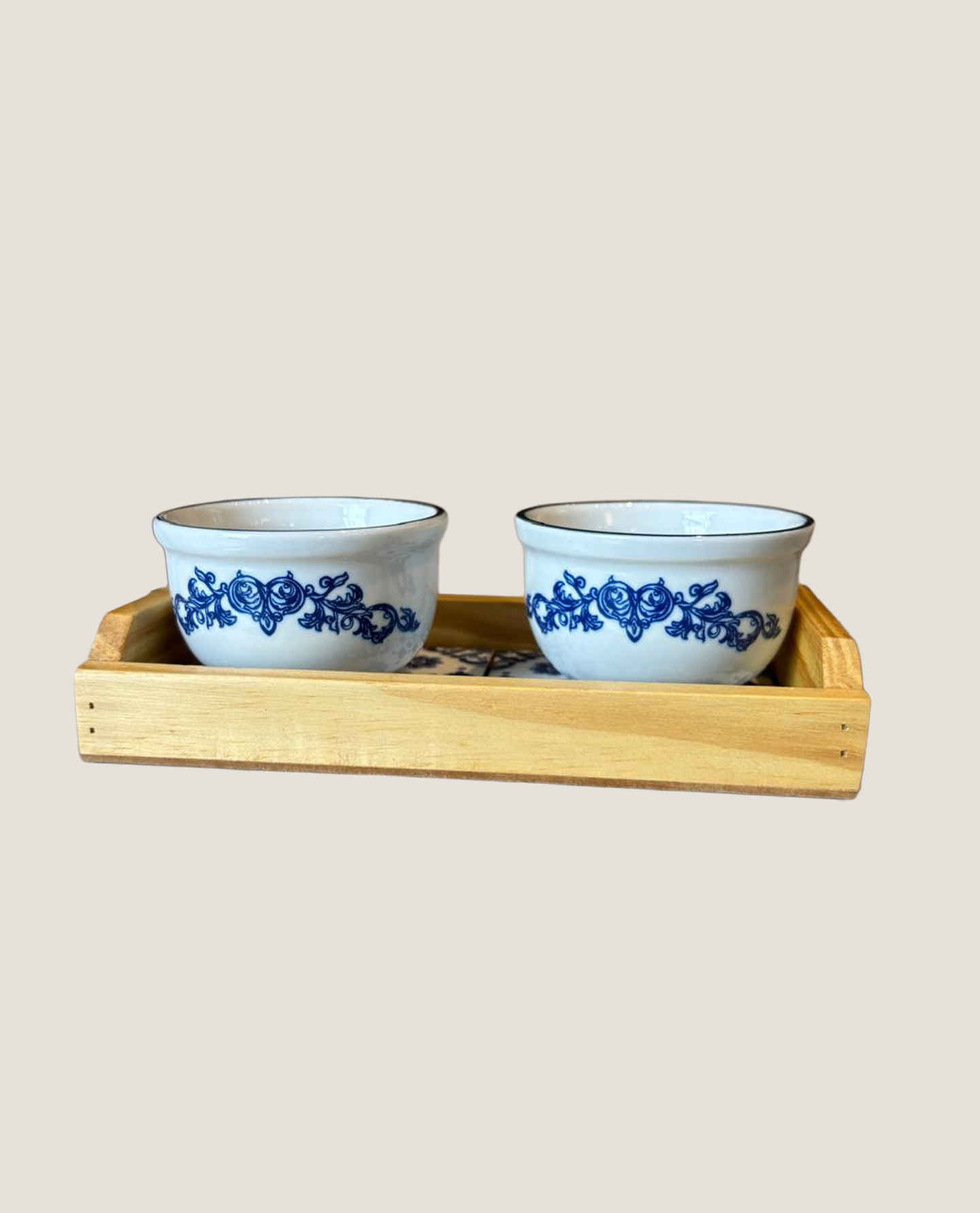 Kit Bowls e Bandeja Blue