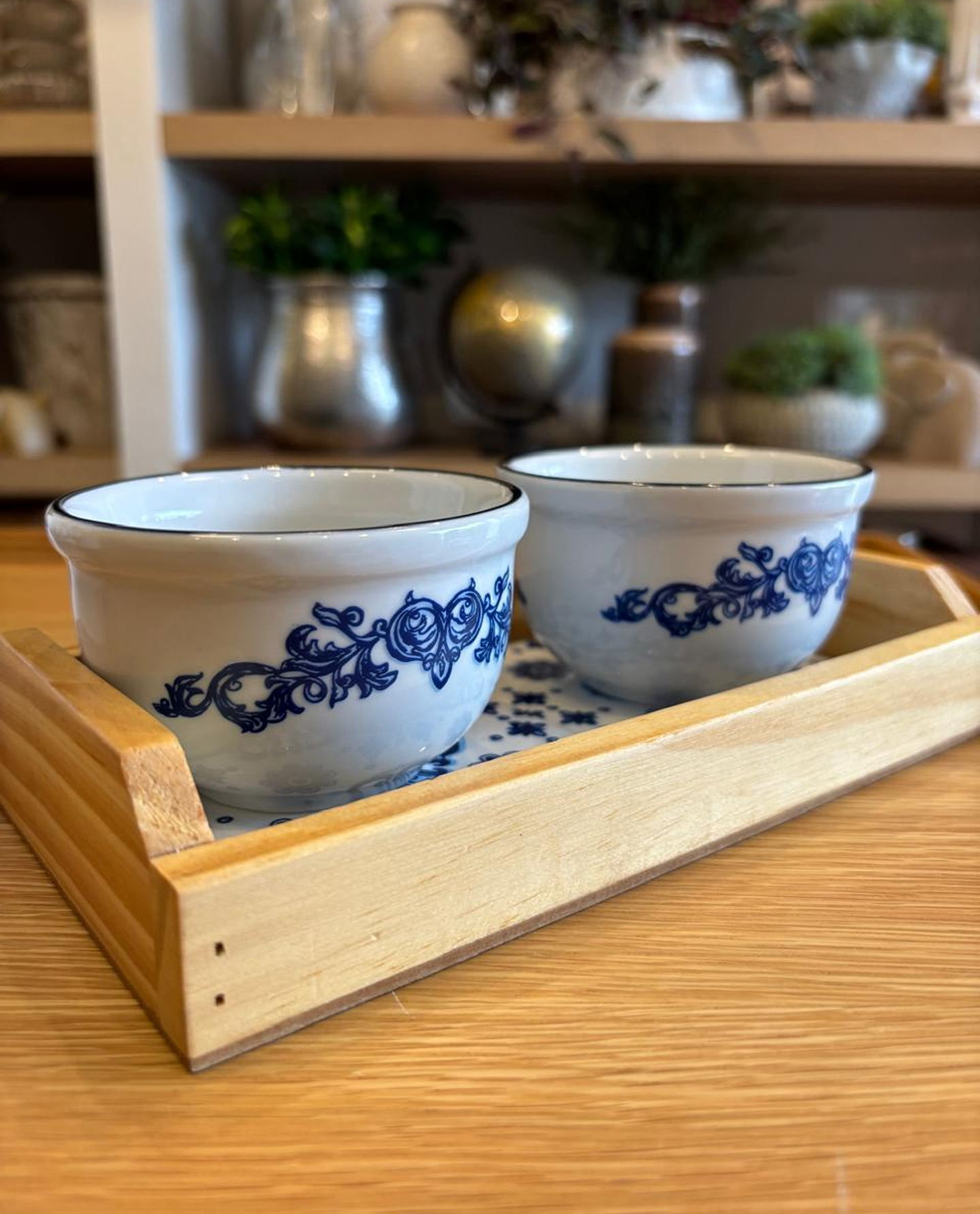 Kit Bowls e Bandeja Blue