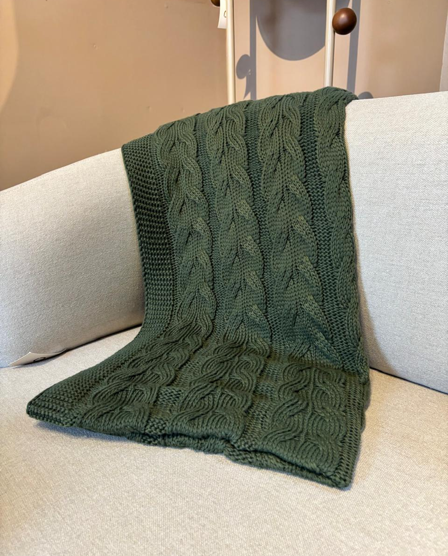 Manta de Tricot Cascata