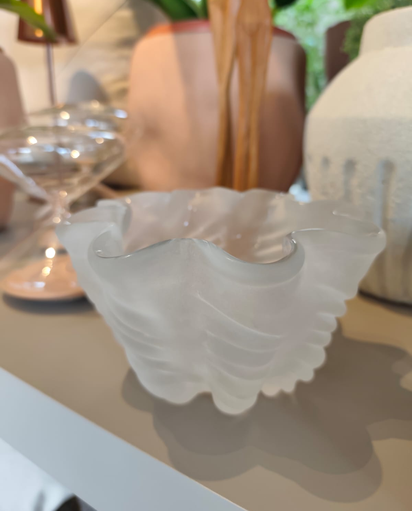 Vaso Murano White