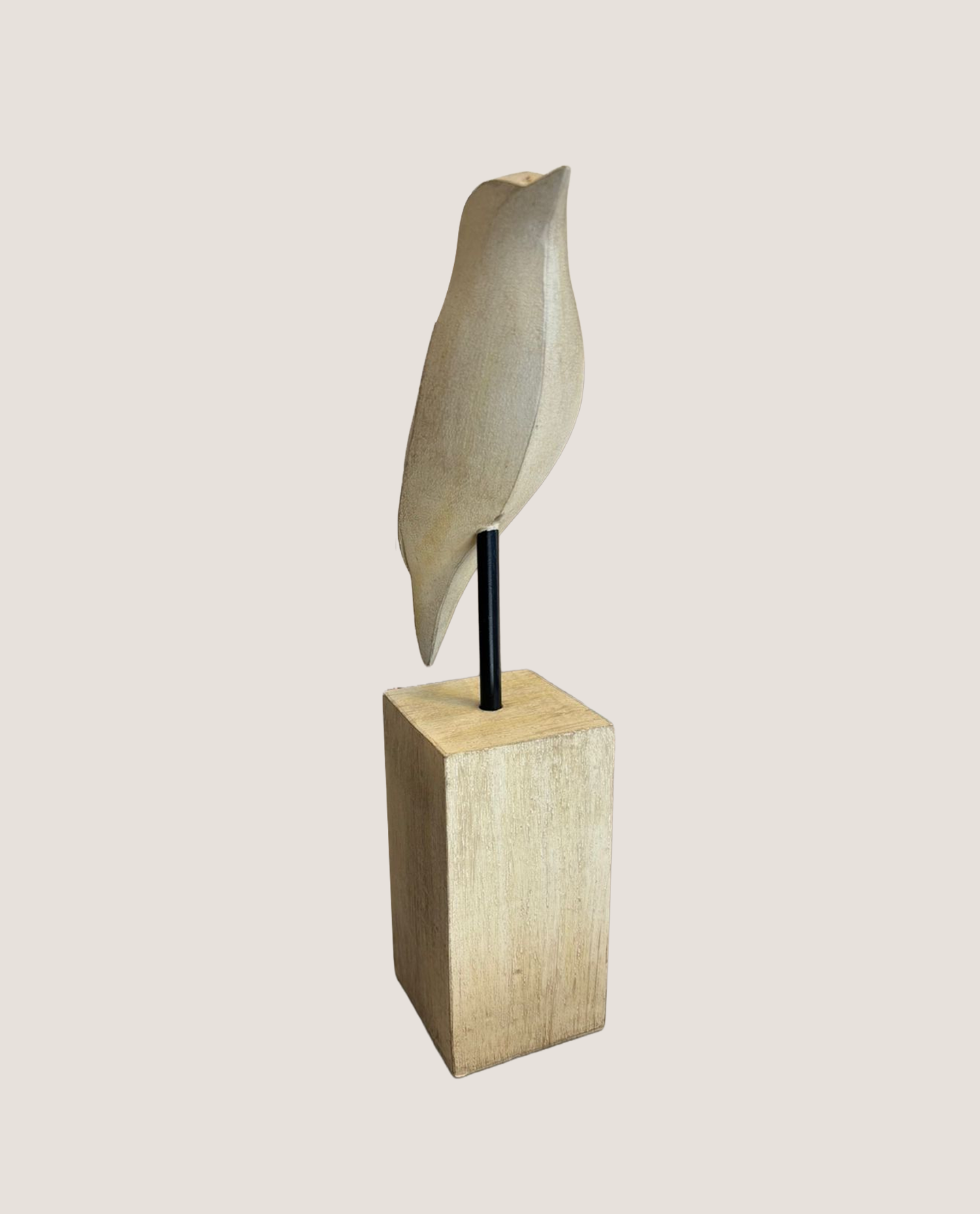 Escultura Wood Bird P
