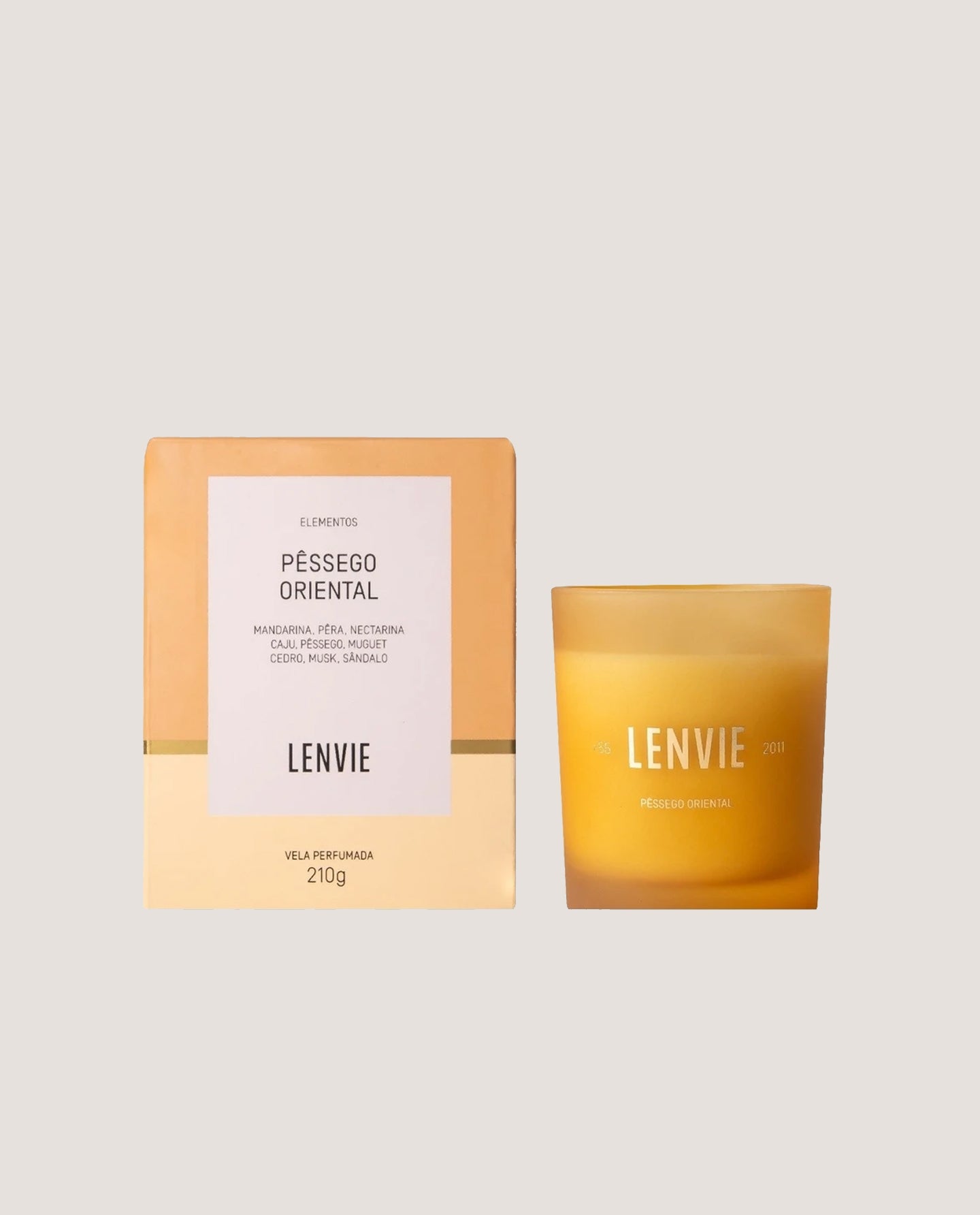 Vela Perfumada Pêssego Oriental 210g