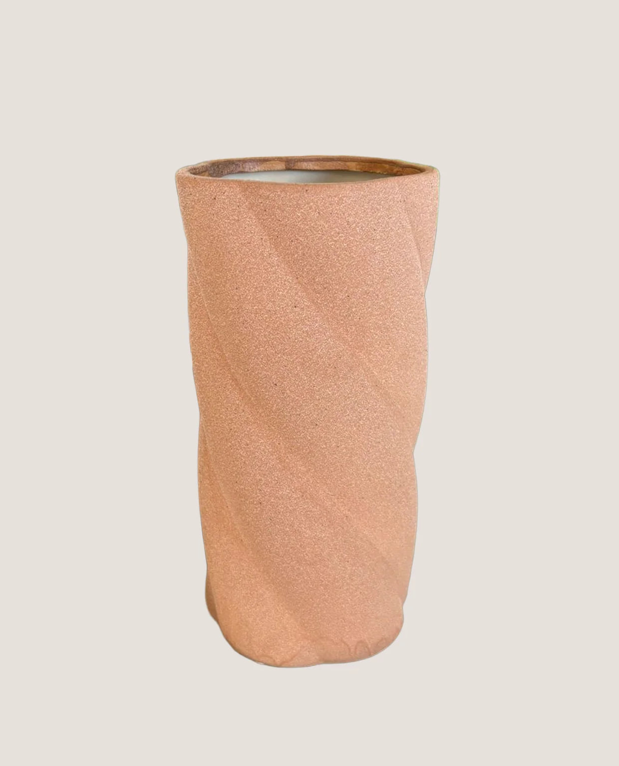 Vaso Terracota Espiral