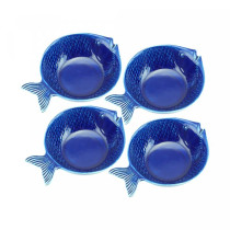 Conjunto 4 Bowls de Peixes Ocean Azul